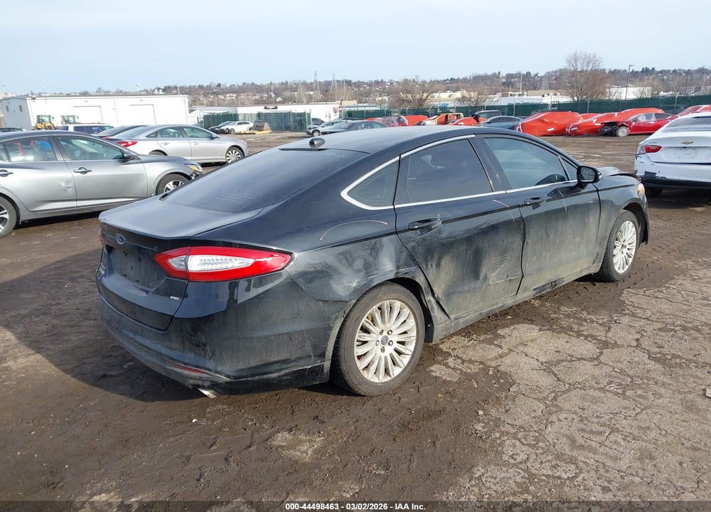 2016 FORD FUSION ENERGI SE LUXURY VIN: 3FA6P0PU3GR191430