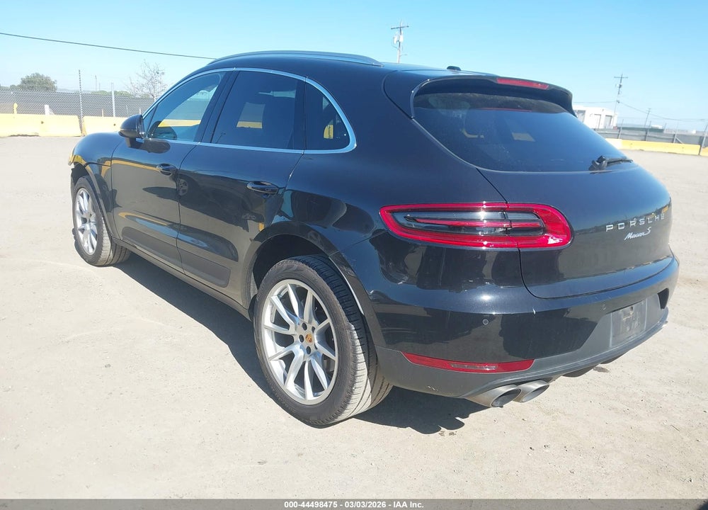 2016 PORSCHE MACAN S VIN: WP1AB2A52GLB42328