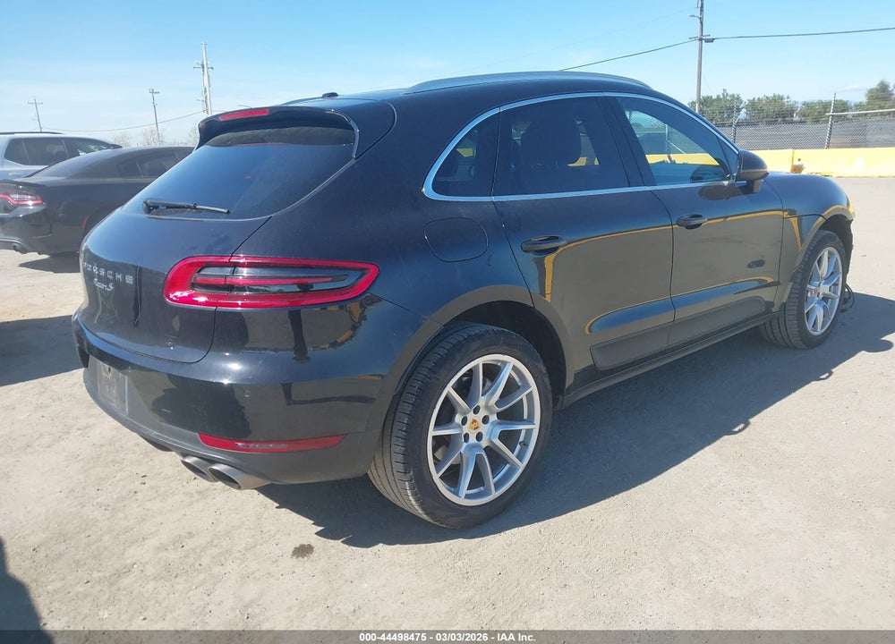 2016 PORSCHE MACAN S VIN: WP1AB2A52GLB42328