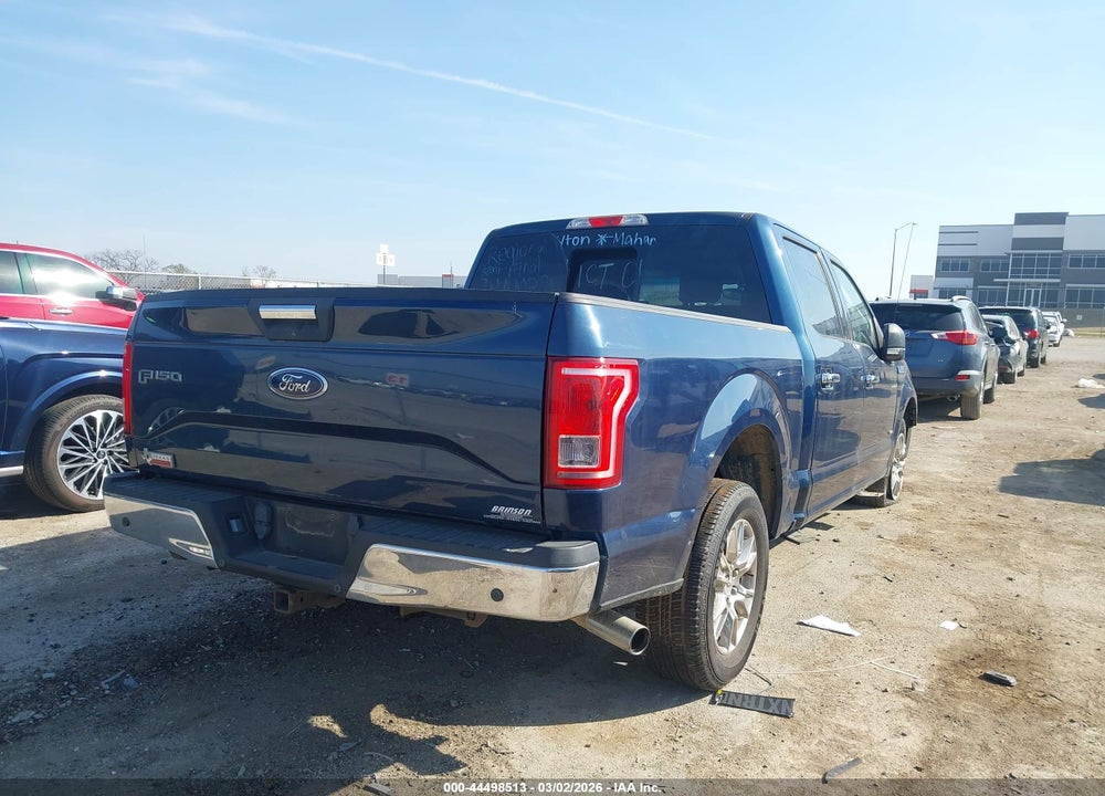 2015 FORD F-150 XLT VIN: 1FTEW1CP2FKE46988