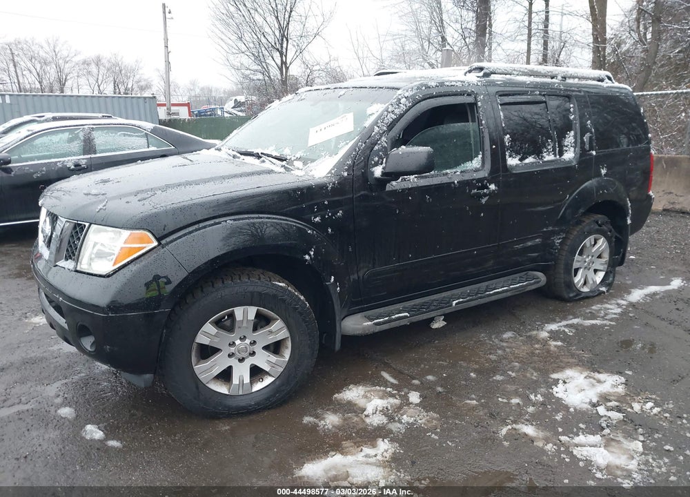 2005 NISSAN PATHFINDER LE VIN: 5N1AR18W15C717016