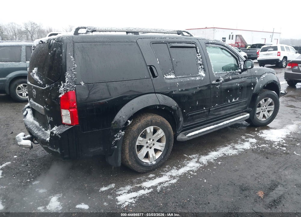 2005 NISSAN PATHFINDER LE VIN: 5N1AR18W15C717016