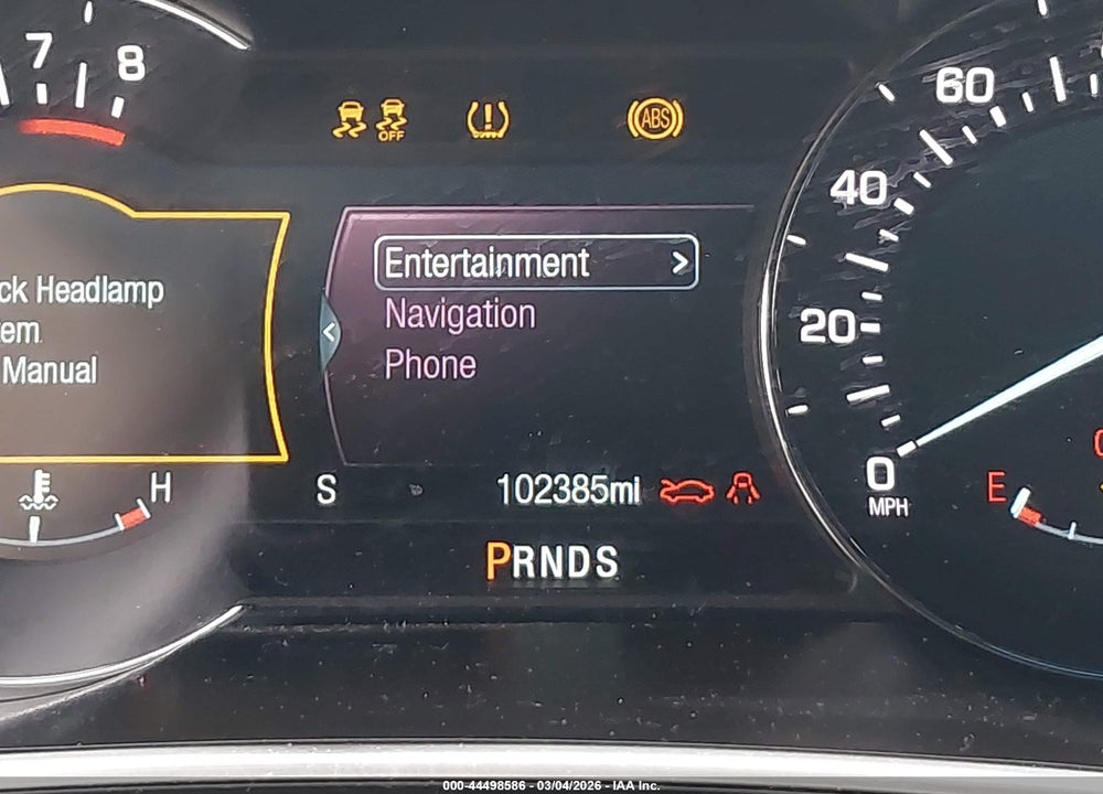 2016 LINCOLN MKX RESERVE VIN: 2LMTJ8LR7GBL32948