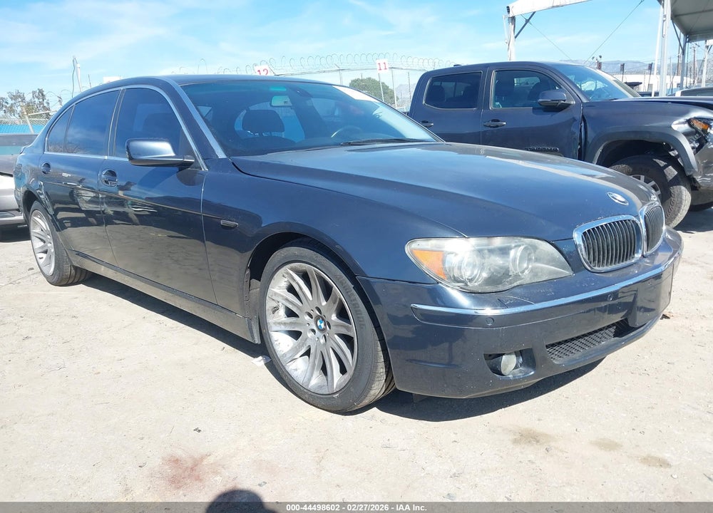 2006 BMW 750LI VIN: WBAHN83576DT35510