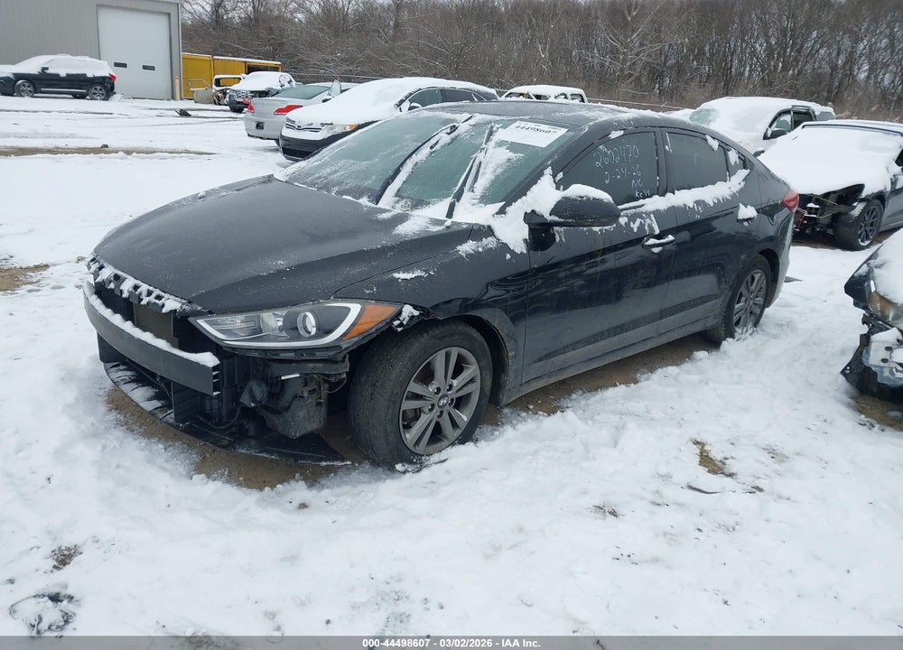 2017 HYUNDAI ELANTRA SE VIN: 5NPD84LF8HH007181