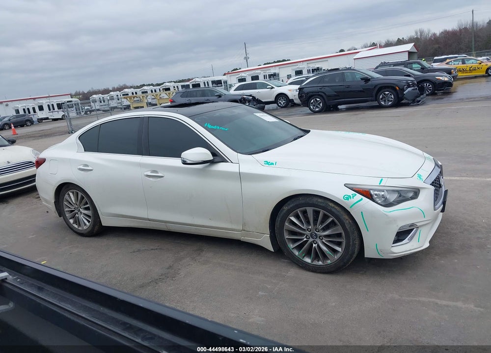 2018 INFINITI Q50 3.0T LUXE VIN: JN1EV7AR6JM436670