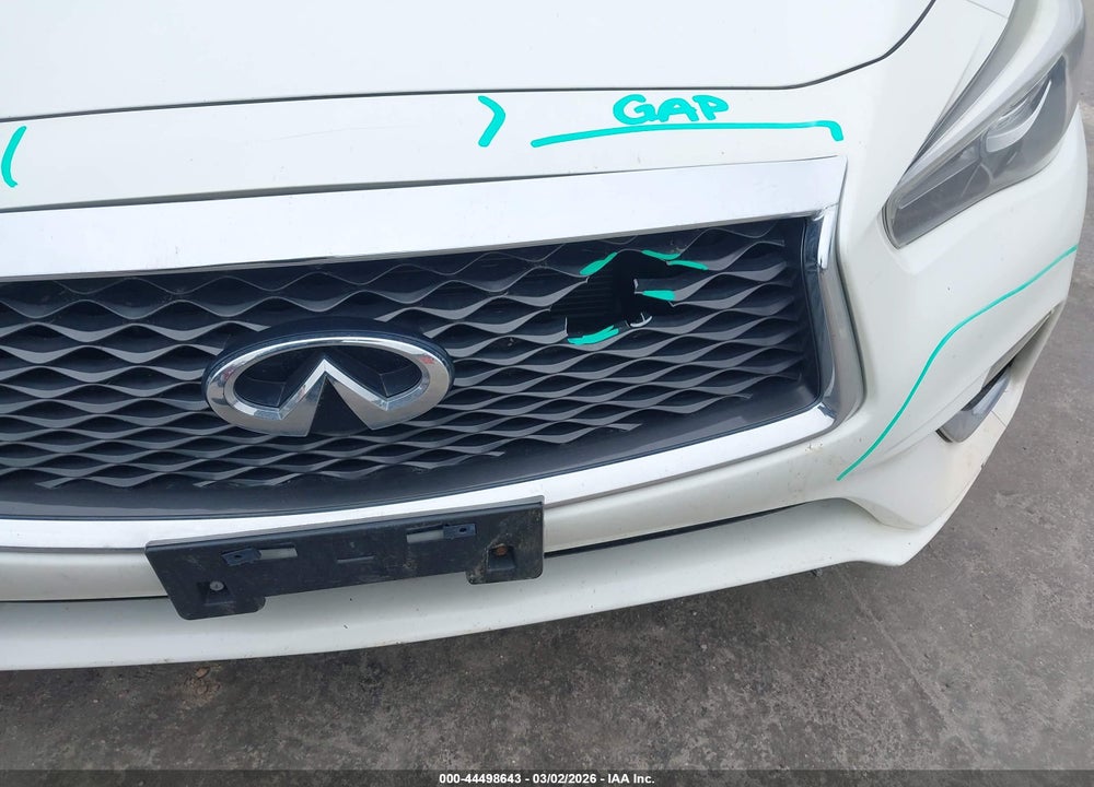 2018 INFINITI Q50 3.0T LUXE VIN: JN1EV7AR6JM436670
