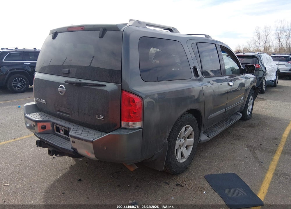 2007 NISSAN ARMADA LE VIN: 5N1AA08A17N702495