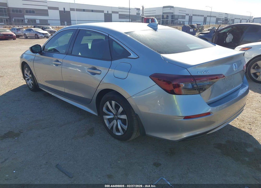 2025 HONDA CIVIC LX VIN: 2HGFE2F20SH579555