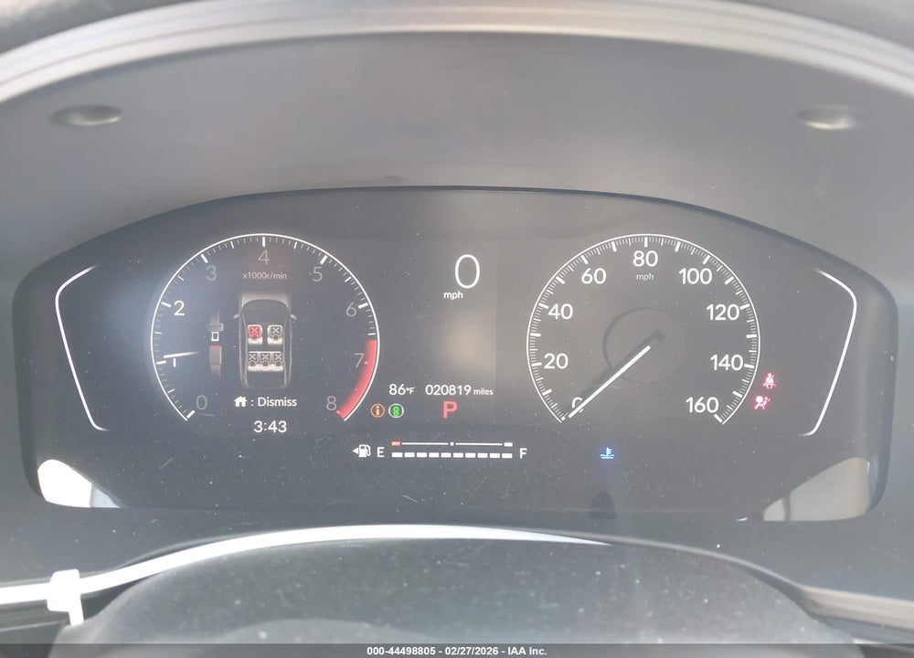 2025 HONDA CIVIC LX VIN: 2HGFE2F20SH579555