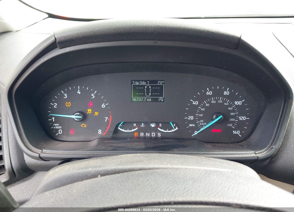 2019 FORD ECOSPORT S VIN: MAJ3S2FE7KC288869