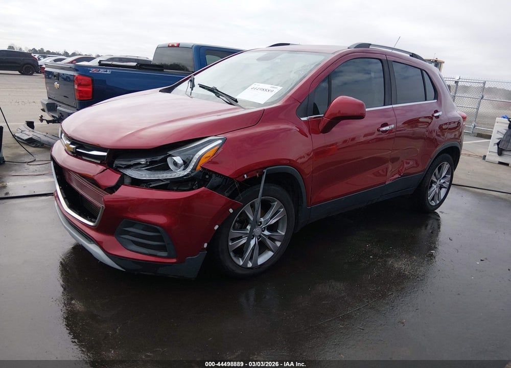 2019 CHEVROLET TRAX LT VIN: 3GNCJLSB2KL334408