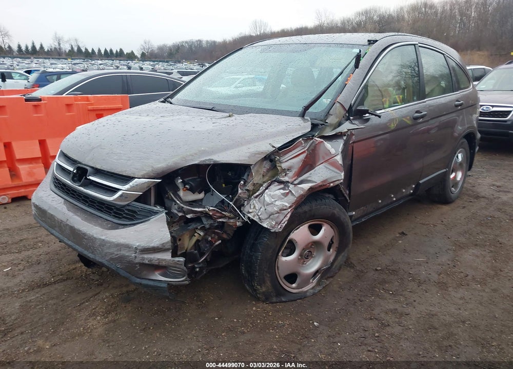2010 HONDA CR-V LX VIN: 5J6RE4H35AL099293