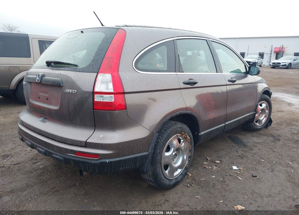 2010 HONDA CR-V LX VIN: 5J6RE4H35AL099293