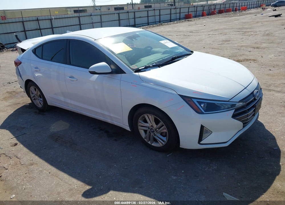 2020 HYUNDAI ELANTRA SEL VIN: 5NPD84LFXLH509585