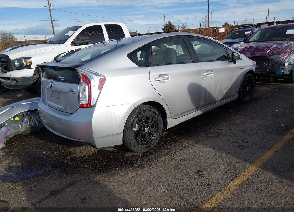 2013 TOYOTA PRIUS TWO VIN: JTDKN3DUXD1639737