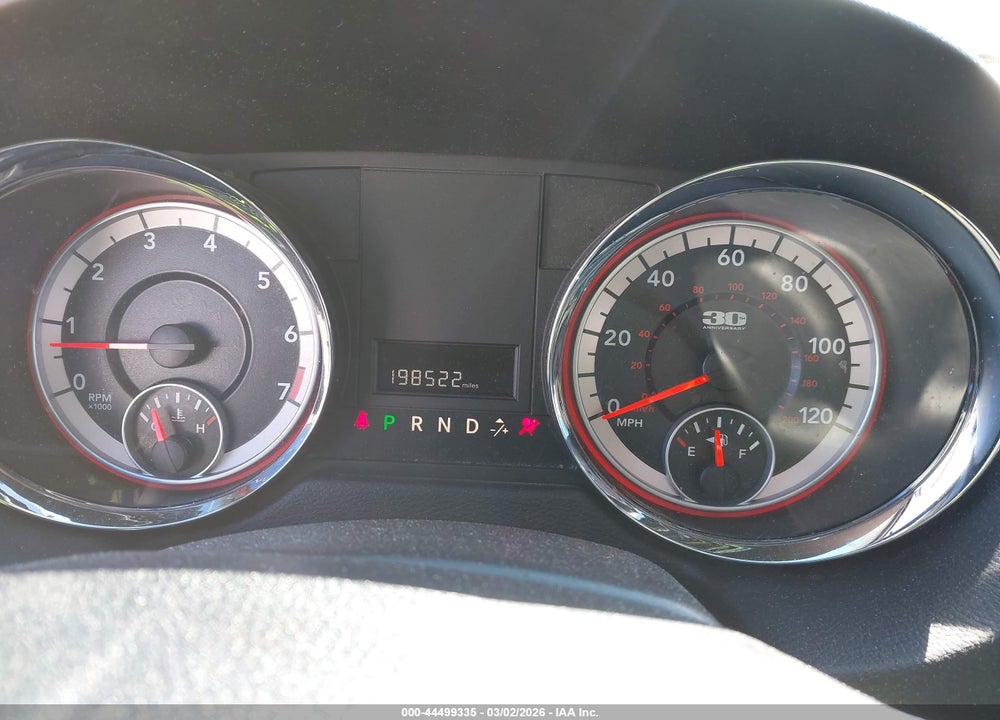 2014 DODGE GRAND CARAVAN SXT 30TH ANNIVERSARY VIN: 2C4RDGCG2ER309785