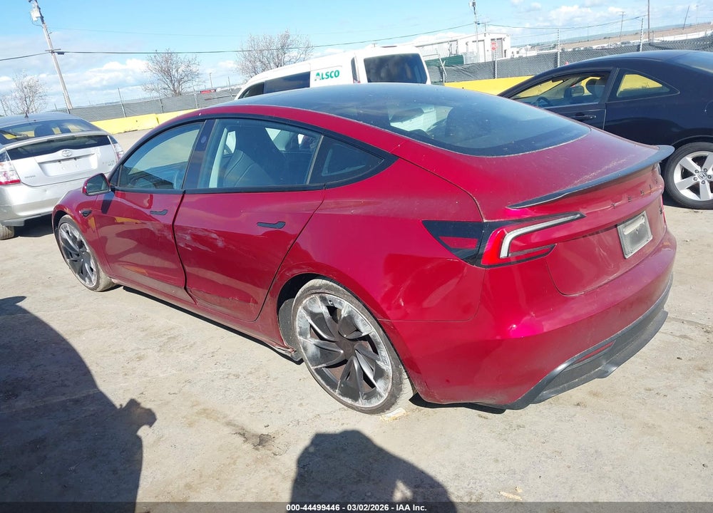 2024 TESLA MODEL 3 PERFORMANCE ALL-WHEEL DRIVE VIN: 5YJ3E1ET0RF880882