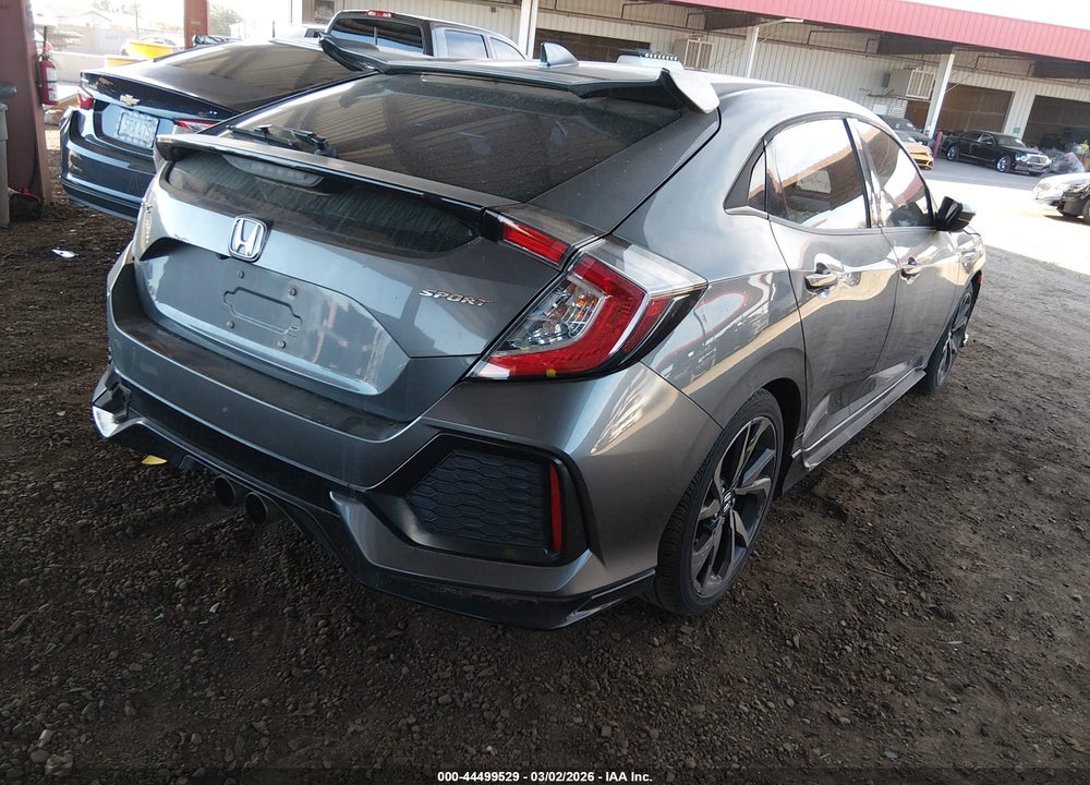2017 HONDA CIVIC SPORT VIN: SHHFK7H40HU225972
