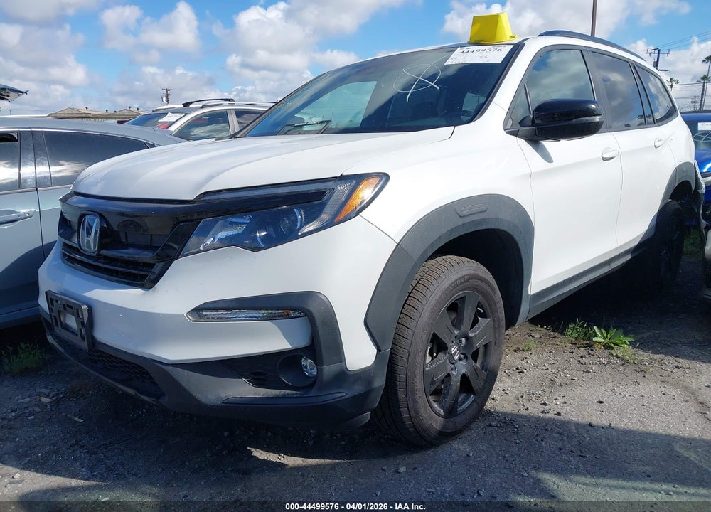 2022 HONDA PILOT AWD TRAILSPORT VIN: 5FNYF6H88NB082602