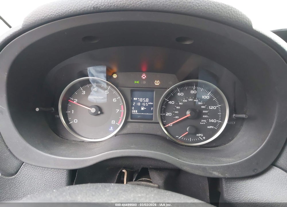 2015 SUBARU XV CROSSTREK 2.0I VIN: JF2GPAAC3FG318169