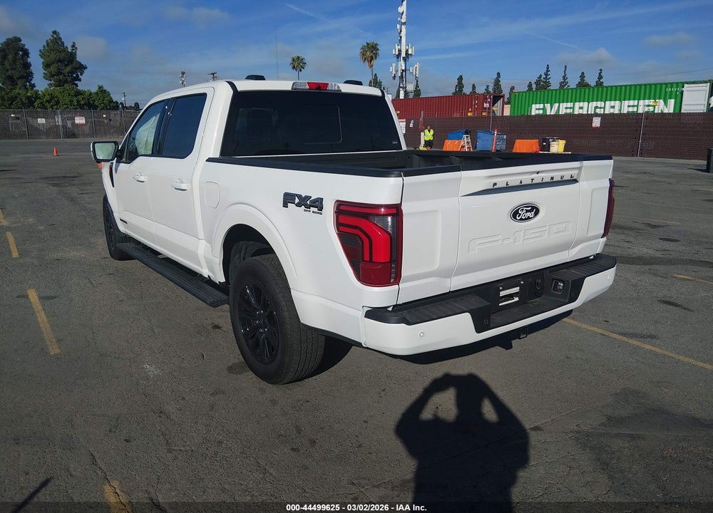2025 FORD F-150 PLATINUM VIN: 1FTFW7LD8SFA98307