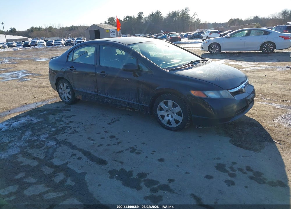 2008 HONDA CIVIC LX VIN: 2HGFA16518H341772