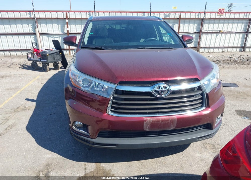 2015 TOYOTA HIGHLANDER LIMITED V6 VIN: 5TDYKRFH5FS085535
