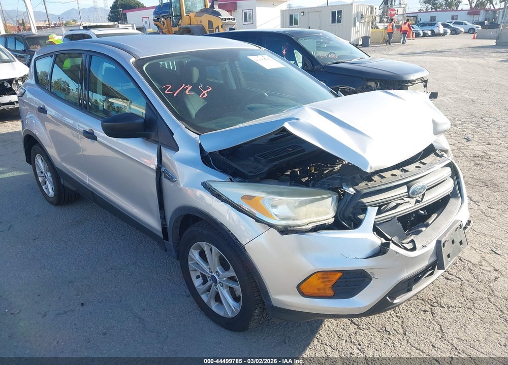 2017 FORD ESCAPE S VIN: 1FMCU0F75HUD12045