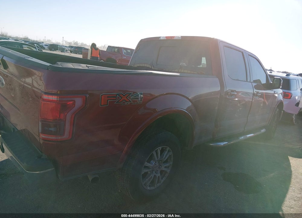 2017 FORD F-150 LARIAT VIN: 1FTFW1EG1HKE11038