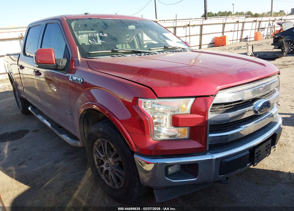 2017 FORD F-150 LARIAT VIN: 1FTFW1EG1HKE11038