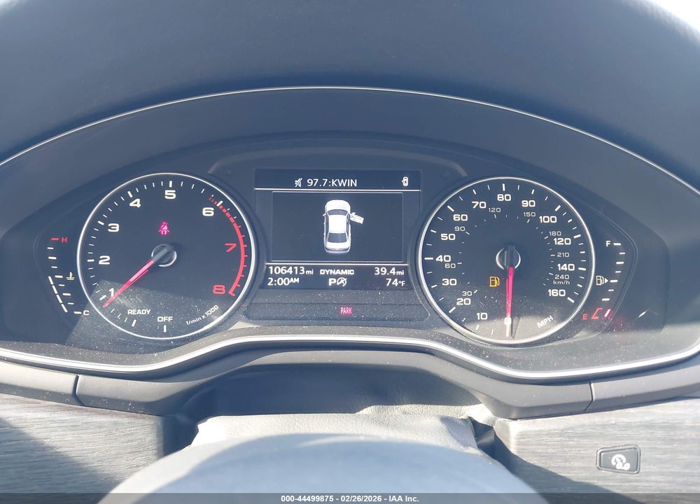2017 AUDI A4 2.0T PREMIUM VIN: WAUGNAF41HN026621