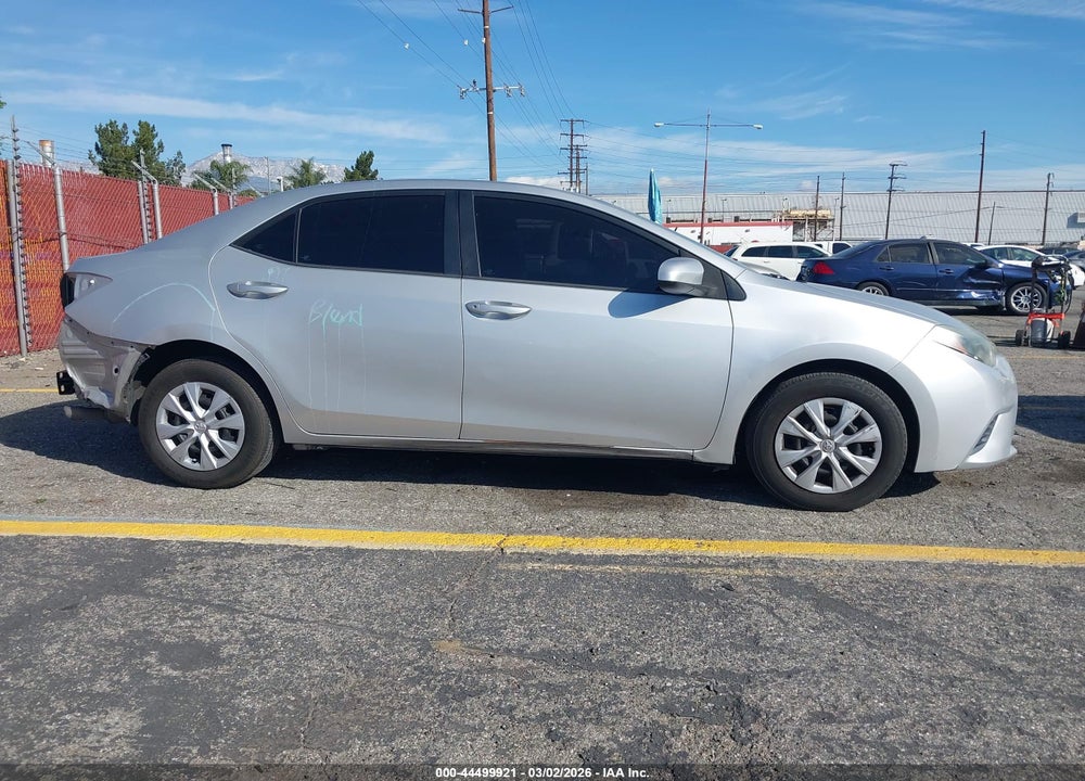 2015 TOYOTA COROLLA L VIN: 5YFBURHE5FP342964