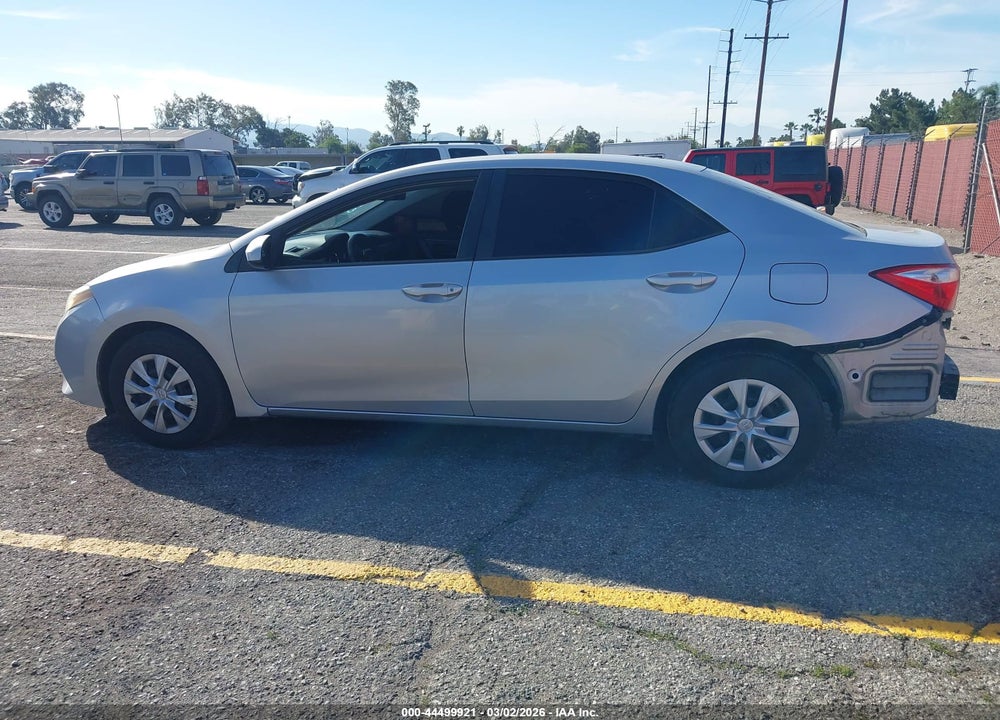 2015 TOYOTA COROLLA L VIN: 5YFBURHE5FP342964