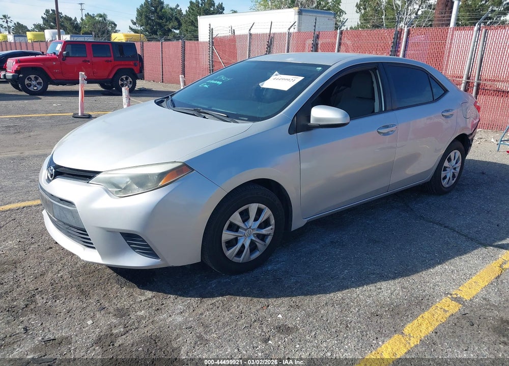 2015 TOYOTA COROLLA L VIN: 5YFBURHE5FP342964