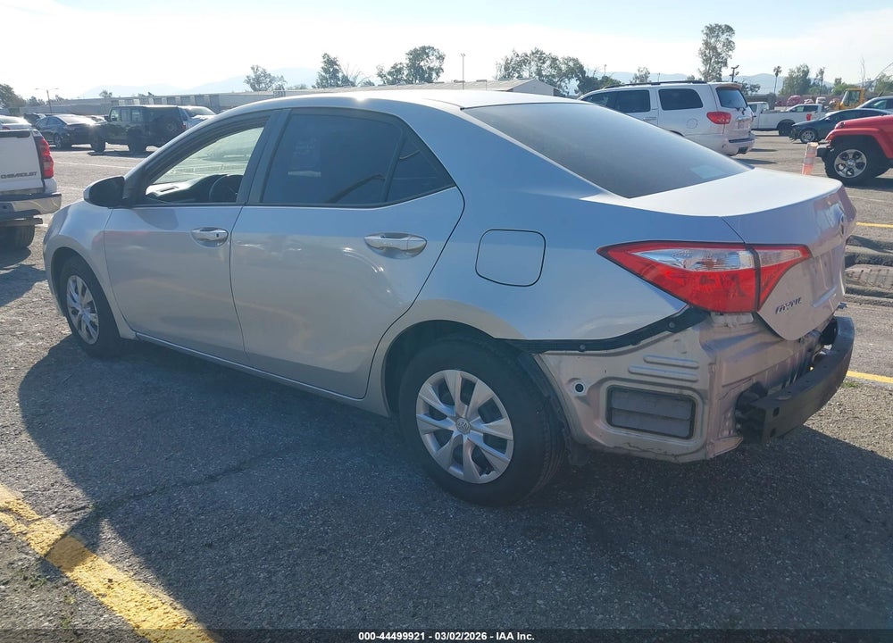 2015 TOYOTA COROLLA L VIN: 5YFBURHE5FP342964