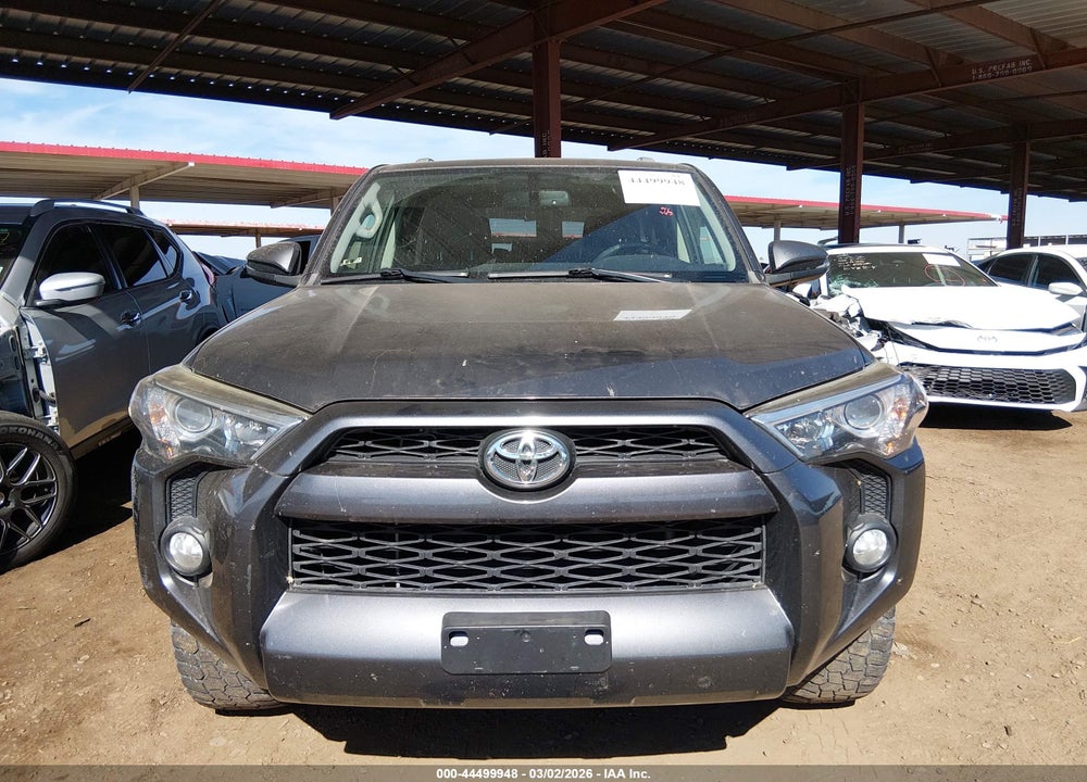 2016 TOYOTA 4RUNNER SR5 PREMIUM VIN: JTEBU5JR9G5296670