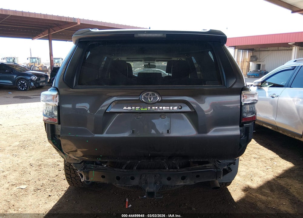 2016 TOYOTA 4RUNNER SR5 PREMIUM VIN: JTEBU5JR9G5296670