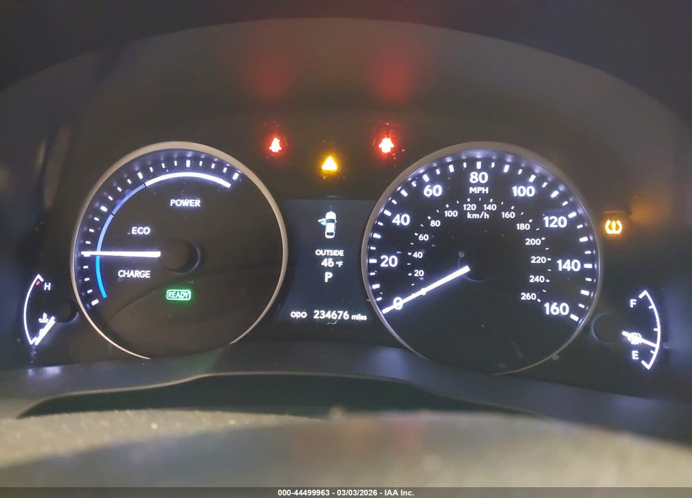 2013 LEXUS ES 300H VIN: JTHBW1GG1D2013865