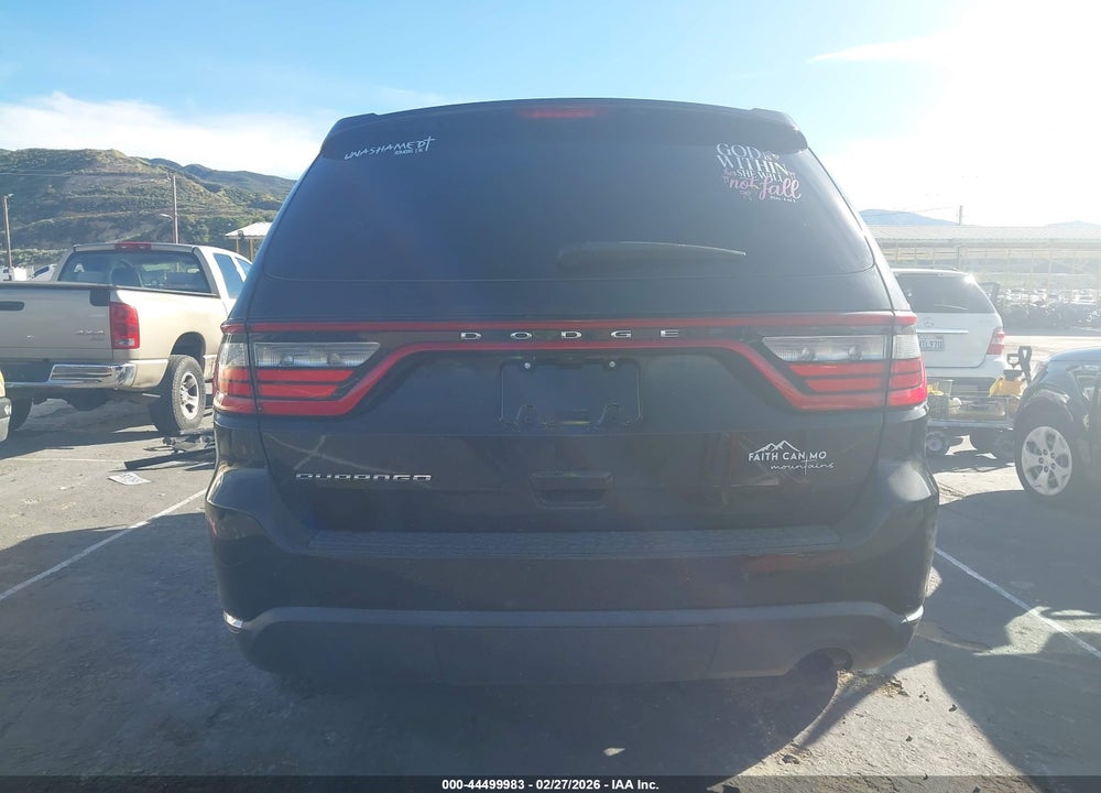 2020 DODGE DURANGO SXT RWD VIN: 1C4RDHAG5LC161405