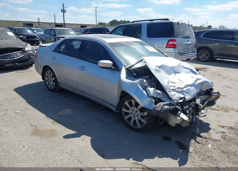2007 HONDA ACCORD SDN EX-L VIN: 1HGCM66587A077423