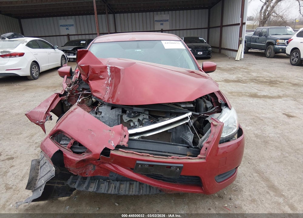 2014 NISSAN SENTRA SV VIN: 3N1AB7AP9EY253806