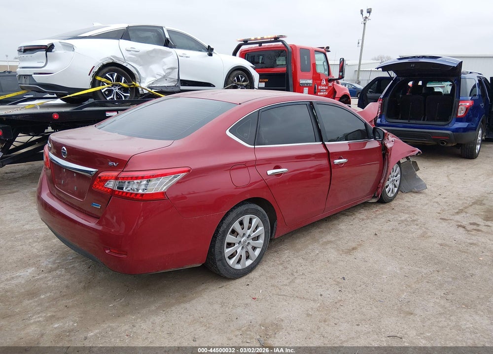 2014 NISSAN SENTRA SV VIN: 3N1AB7AP9EY253806