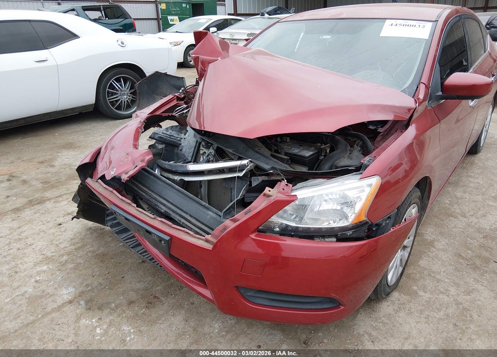 2014 NISSAN SENTRA SV VIN: 3N1AB7AP9EY253806