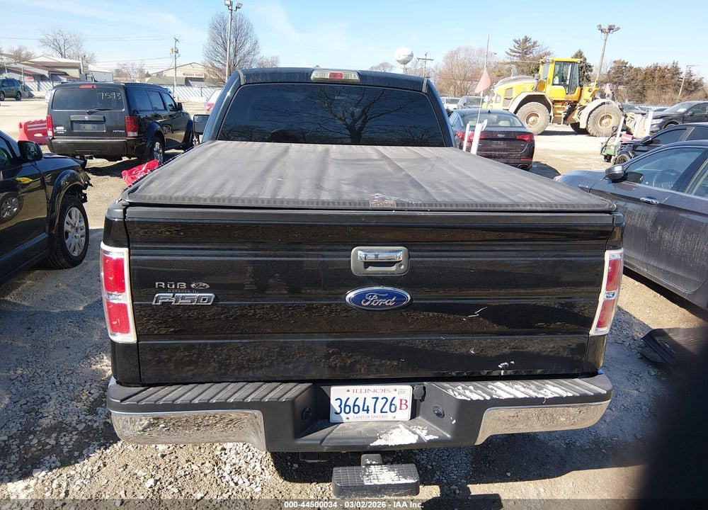 2013 FORD F-150 XLT VIN: 1FTFX1ET2DFA78278