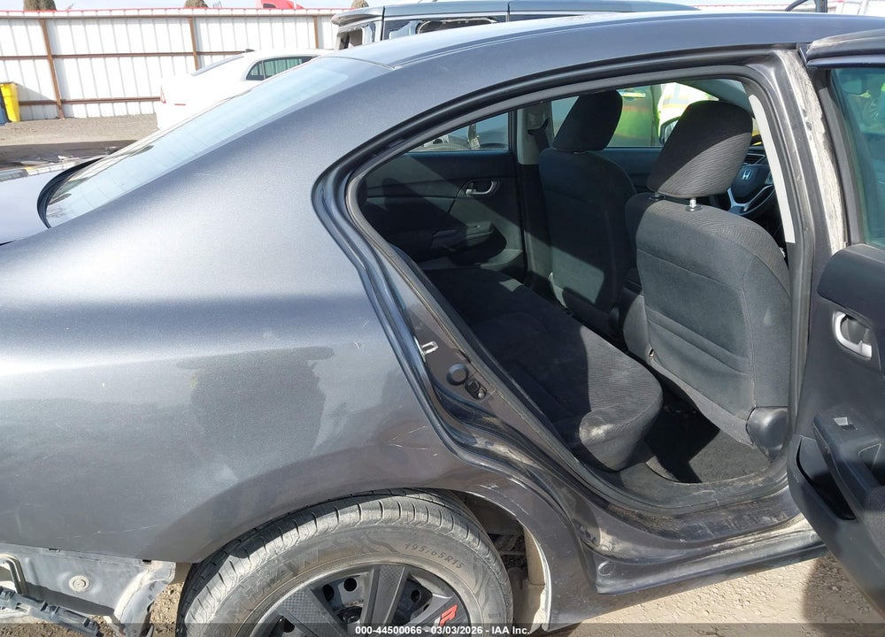 2013 HONDA CIVIC SDN LX VIN: 19XFB2F58DE293467