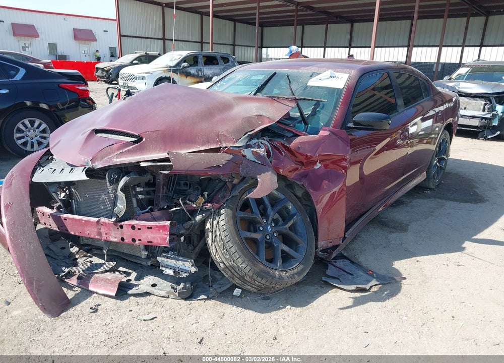 2021 DODGE CHARGER GT RWD VIN: 2C3CDXHG2MH581230