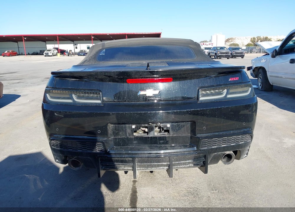 2015 CHEVROLET CAMARO 2SS VIN: 2G1FK3DJ7F9186376