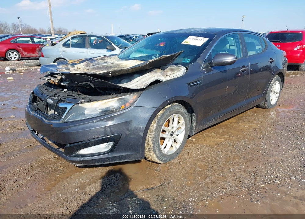 2011 KIA OPTIMA LX VIN: KNAGM4A78B5168672