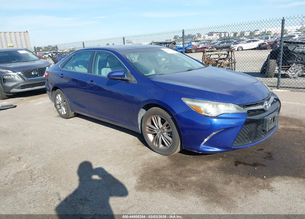 2016 TOYOTA CAMRY SE VIN: 4T1BF1FK2GU582431